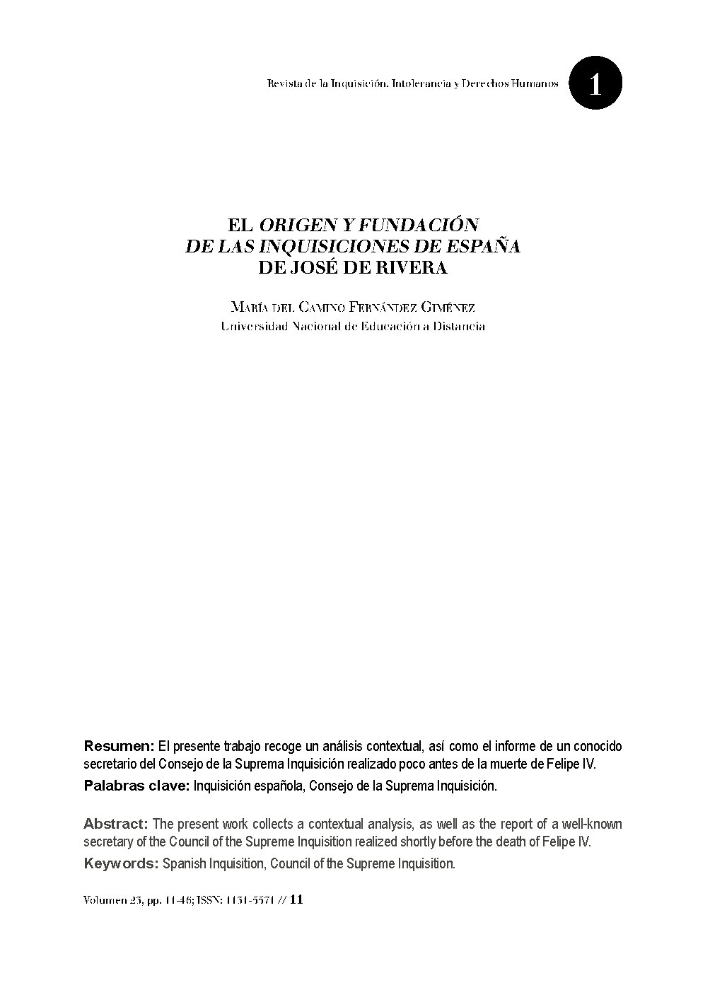 El Origen y fundadción de las inquisiciones de España de José de Riverapdf