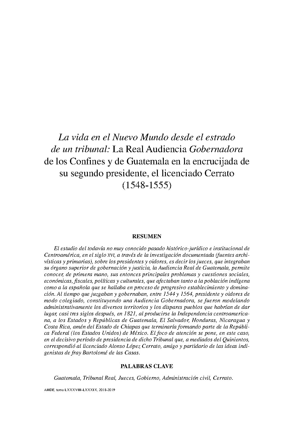 Vallejo. Vida en el Nuevo Mundo